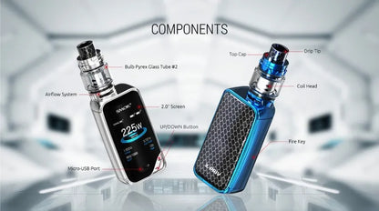 Smok X Priv Vape Kit 2 Free Golisi 18650 Batteries | bearsvapes.co.uk