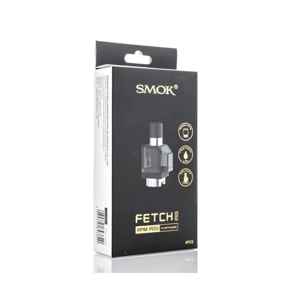 Smok Fetch Pro Replacement Pods | RPM or RGC 3pk | bearsvapes.co.uk