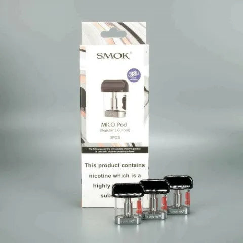 Smok Mico Replacement Pods 3 Pack | NOW ONLY £4.95 | bearsvapes.co.uk