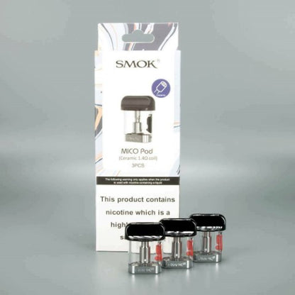 Smok Mico Replacement Pods 3 Pack | NOW ONLY £4.95 | bearsvapes.co.uk