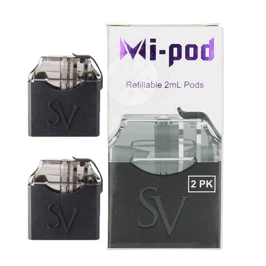 Smoking Vapor Mi Pod Replacement Vape Pods 2pk | bearsvapes.co.uk