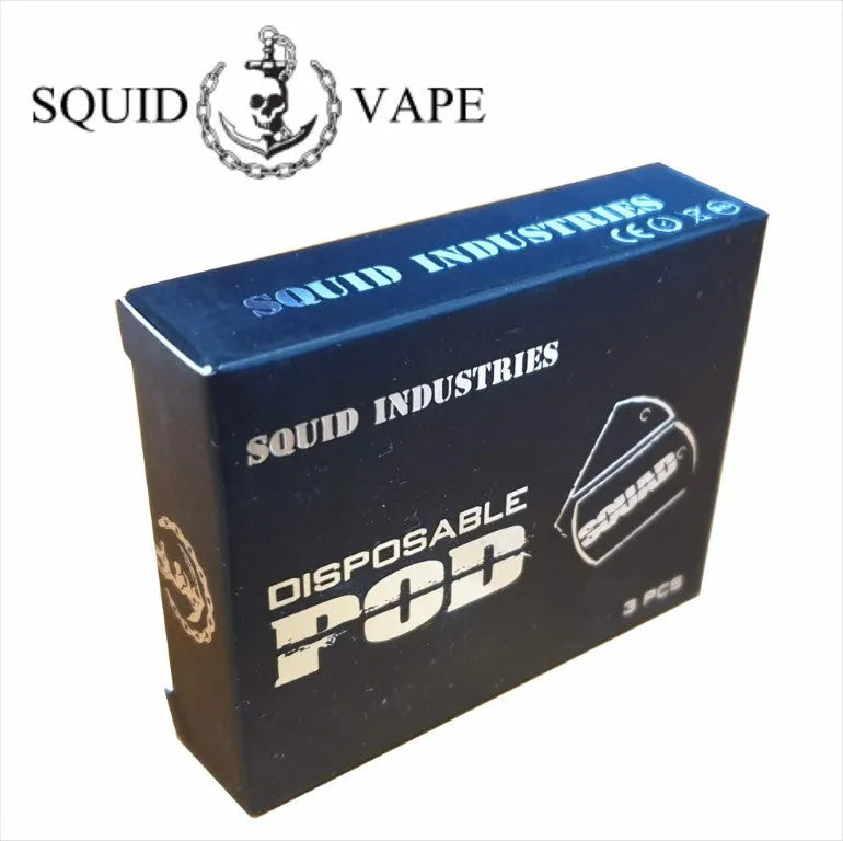 Squid Industries Squad Disposable Tanks 3pcs | bearsvapes.co.uk