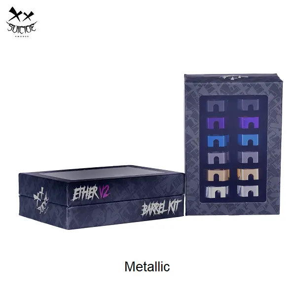 Suicide Mods Ether V2 Barrel Kit 6 MTL & 6 DTL Set | bearsvapes.co.uk