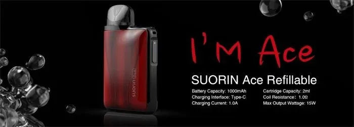 Suorin Ace Pod Vape Kit | NOW LESS THAN HALF PRICE | bearsvapes.co.uk