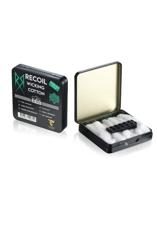 Thunder Cloud Recoil Wicking Cotton 3mm 3.5mm Aglet | bearsvapes.co.uk