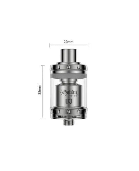 UD Goblin Mini V3 RTA | Single or Dual Coil RTA | bearsvapes.co.uk