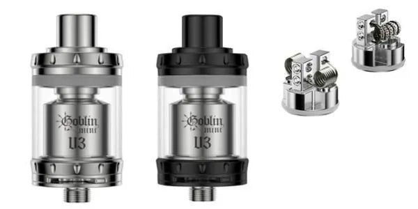 UD Goblin Mini V3 RTA | Single or Dual Coil RTA | bearsvapes.co.uk