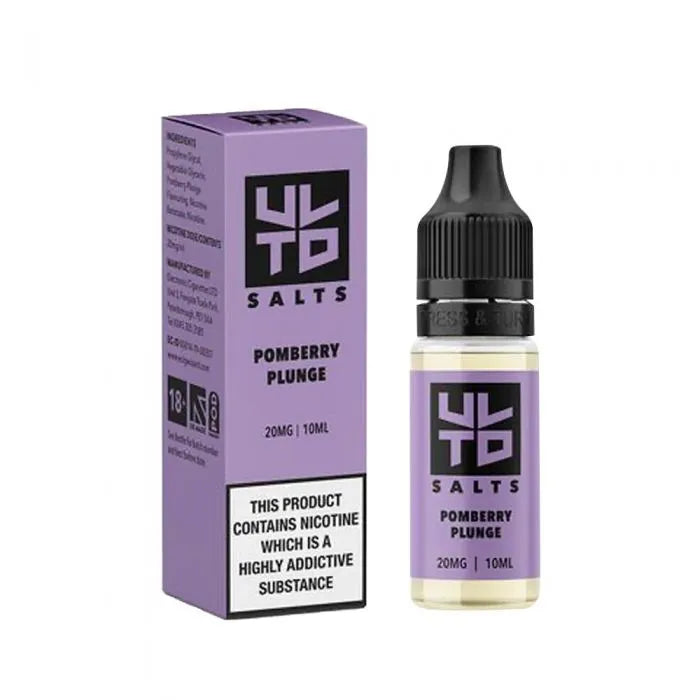 ULTD Pomberry Plunge Nic Salt 3 For 4 Offer | bearsvapes.co.uk