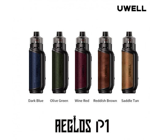 Uwell Aeglos P1 Pod Vape Kit | FREE 18650 Battery & Battery Covers
