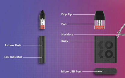 Uwell Caliburn Koko Pod Vape Kit  | bearsvapes.co.uk