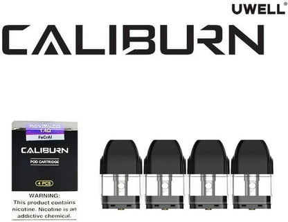 Uwell Caliburn Replacement Pods 4pk | bearsvapes.co.uk