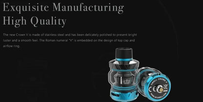 Uwell Crown V Vape Tank | NOW ONLY £19.95  | bearsvapes.co.uk