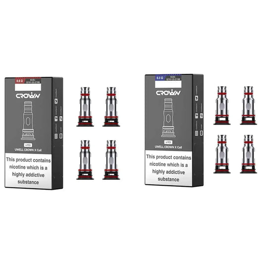 Uwell Crown X Coils 4 Pack Replacement ONLY £7.95 | bearsvapes.co.uk
