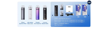 Uwell Dillon EM Pod Vape Kit Incl 4 FREE 0.6Ω Pods | bearsvapes.co.uk