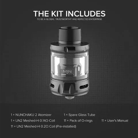 Uwell Nunchaku 2 Sub-ohm Vape Tank | NOW ONLY £9.95 | bearsvapes.co.uk