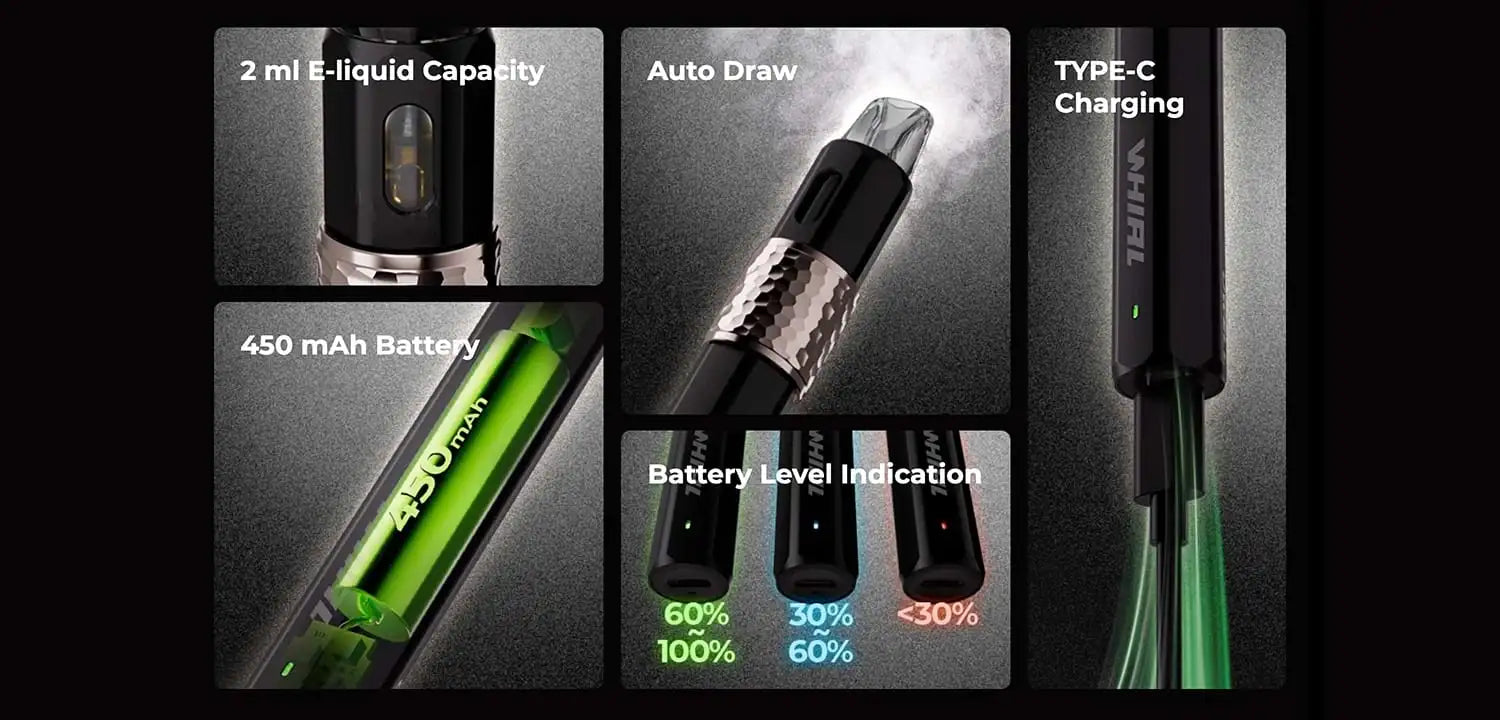 Uwell Whirl F Pod Kit | MTL Starter Kit ONLY £12.95 | bearsvapes.co.uk