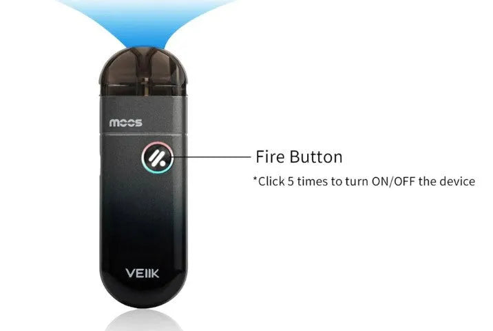 VEIIK MOOS Pod Vape Kit | 1100mAh Starter | 60% OFF| bearsvapes.co.uk