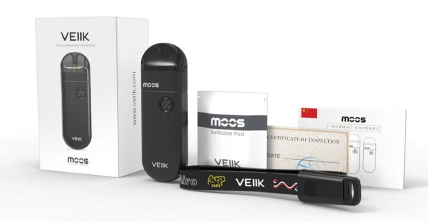 VEIIK MOOS Pod Vape Kit | 1100mAh Starter | 60% OFF| bearsvapes.co.uk