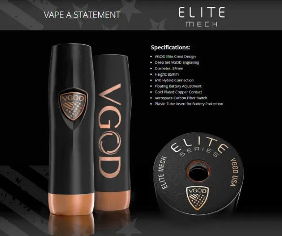 VGOD Elite Mech Mod | NOW ONLY £74.95 | bearsvapes.co.uk