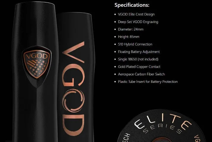 VGOD Elite Mech Mod | NOW ONLY £74.95 | bearsvapes.co.uk