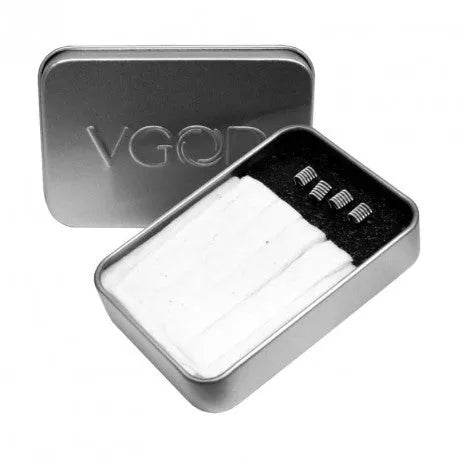 VGOD Fused Clapton Pro Coils | 4 Coils & 20 Cotton | bearsvapes.co.uk