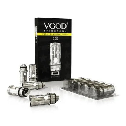 VGOD Trick Tank Coils 0.2 Ohm or 0.5 Ohm 5 Pack | bearsvapes.co.uk