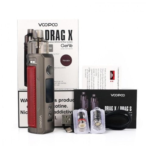 VOOPOO DRAG X Pod Vape Kit | FREE 18650 Battery | bearsvapes.co.uk
