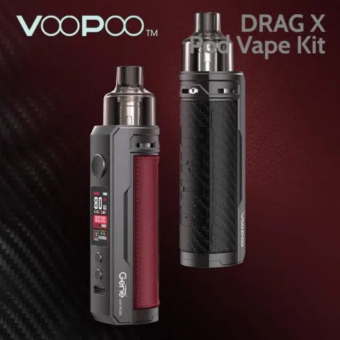 VOOPOO DRAG X Pod Vape Kit | FREE 18650 Battery | bearsvapes.co.uk