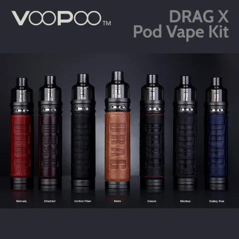 VOOPOO DRAG X Pod Vape Kit | FREE 18650 Battery | bearsvapes.co.uk