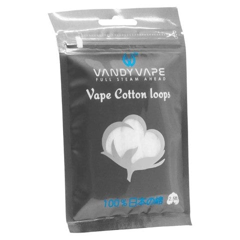 Vandy Vape Cotton Loops | Organic Japanese 2.5ft | bearsvapes.co.uk