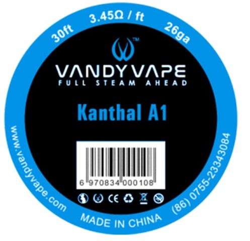 Vandy Vape Kanthal A1 Wire  22g, 24g, 26g, 28g, 40g | bearsvapes.co.uk