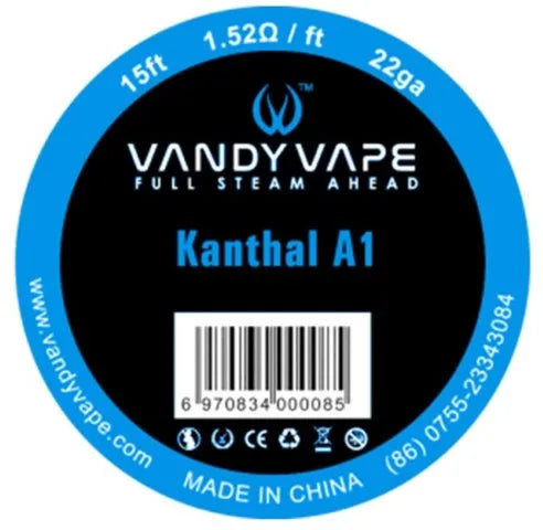 Vandy Vape Kanthal A1 Wire  22g, 24g, 26g, 28g, 40g | bearsvapes.co.uk