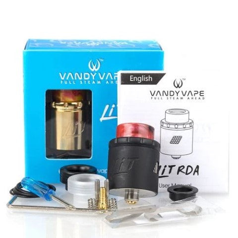 Vandy Vape Lit RDA | BF 24mm Dual Coil RDA | bearsvapes.co.uk