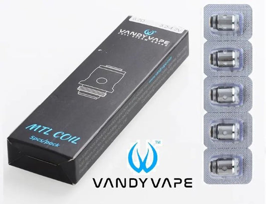 Vandy Vape MTL Replacement Coils 5pk | bearsvapes.co.uk