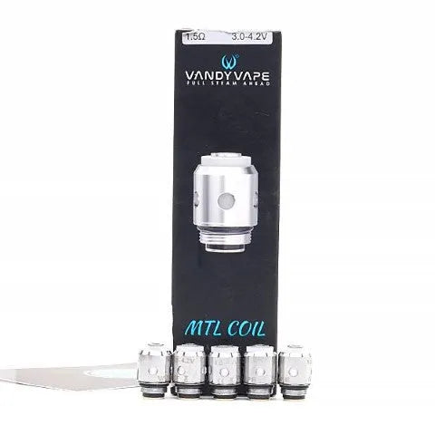 Vandy Vape MTL Replacement Coils 5pk | bearsvapes.co.uk