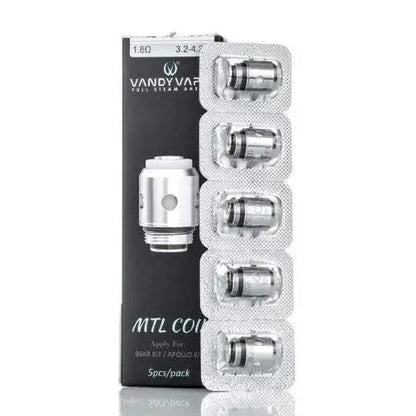 Vandy Vape MTL Replacement Coils 5pk | bearsvapes.co.uk