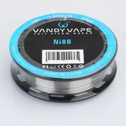 Vandy Vape Ni80 Wire | 30ft or 100ft Spool | bearsvapes.co.uk