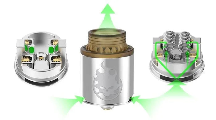 Vandy Vape Phobia RDA | Post-less Dual or Single | bearsvapes.co.uk