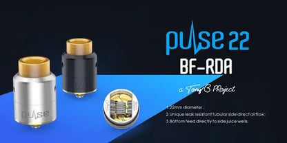 Vandy Vape Pulse 22 RDA | BF Single Coil By Tony B. | bearsvapes.co.uk