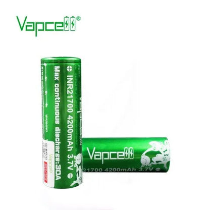 Vapcell P42A 21700 Battery 4200 mAh 30A/ 45A Max | bearsvapes.co.uk