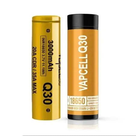 Vapcell Q30 18650 3000mAh Battery | 20A/ 35A Max | bearsvapes.co.uk