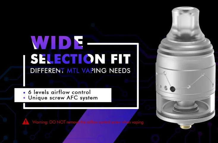 Vapefly Galaxies MTL RDTA | Squonkable MTL RDTA | bearsvapes.co.uk