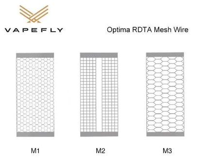 Vapefly Optima Meshed Wire RDTA Wire Strips 10pcs | bearsvapes.co.uk