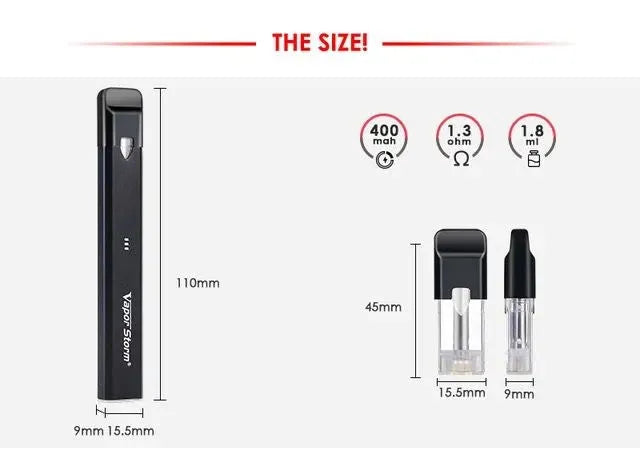 Vapor Storm Stalker Pod Vape Kit | MTL Starter Kit | bearsvapes.co.uk