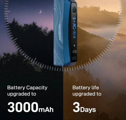 Vaporesso GTX One Pro Mod 3000mAh Built-in Battery | bearsvapes.co.uk