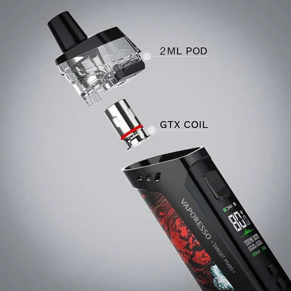 Vaporesso Target PM80 Pod Vape Kit | bearsvapes.co.uk