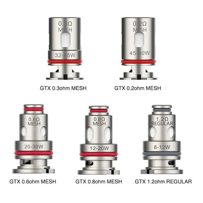 Vaporesso GTX Replacement Coils 5pk | bearsvapes.co.uk