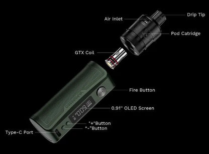 Vaporesso Gen PT80 S Vape Kit Free 18650 Battery | bearsvapes.co.uk