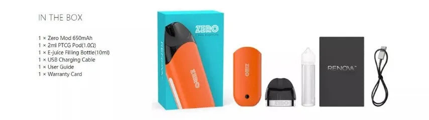 Vaporesso Renova Zero Pod Kit | NOW ONLY £9.95 | bearsvapes.co.uk