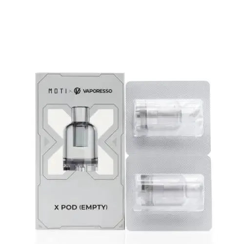 Vaporesso X Moti Mini Replacement Pods 2pk | bearsvapes.co.uk